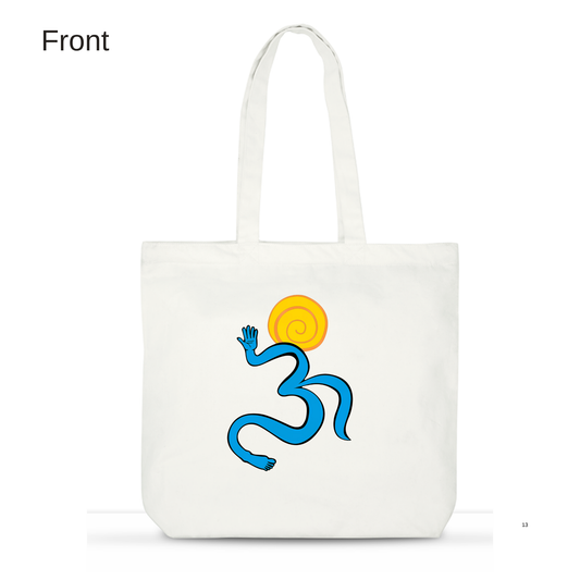 Om Spiral Tote