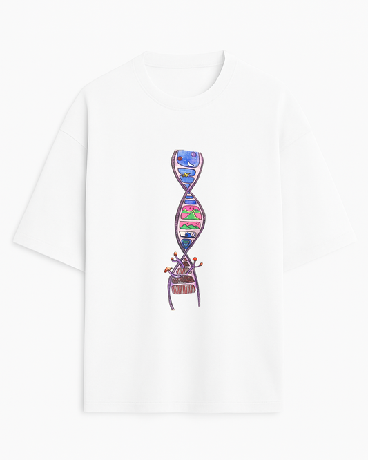 Nature Code: DNA of the Wild Tee(Unisex Oversized Classic T-Shirt)
