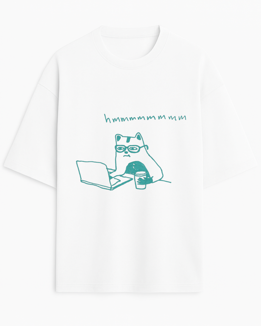 Silent Judger’s Club(Unisex Terry Oversized Tee)