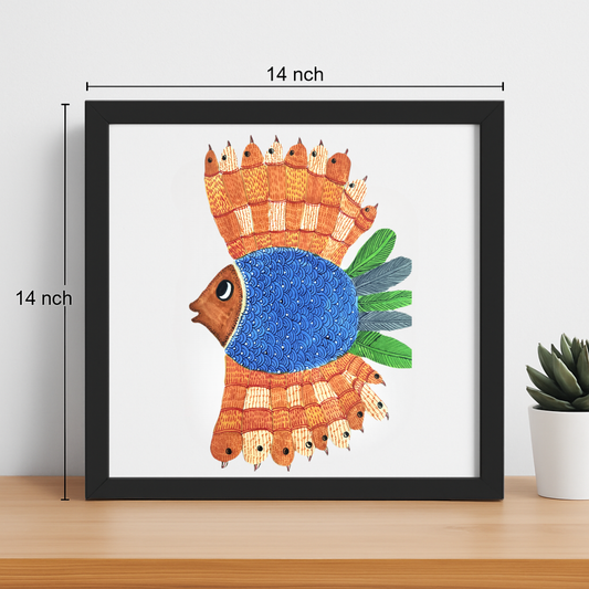 Matsya Muse Framed Art Work