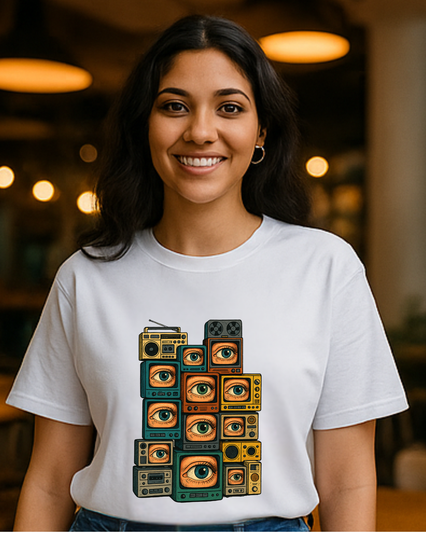 All Eyes On You – The Watcher’s Signal(Unisex Classic Crew T-Shirt)