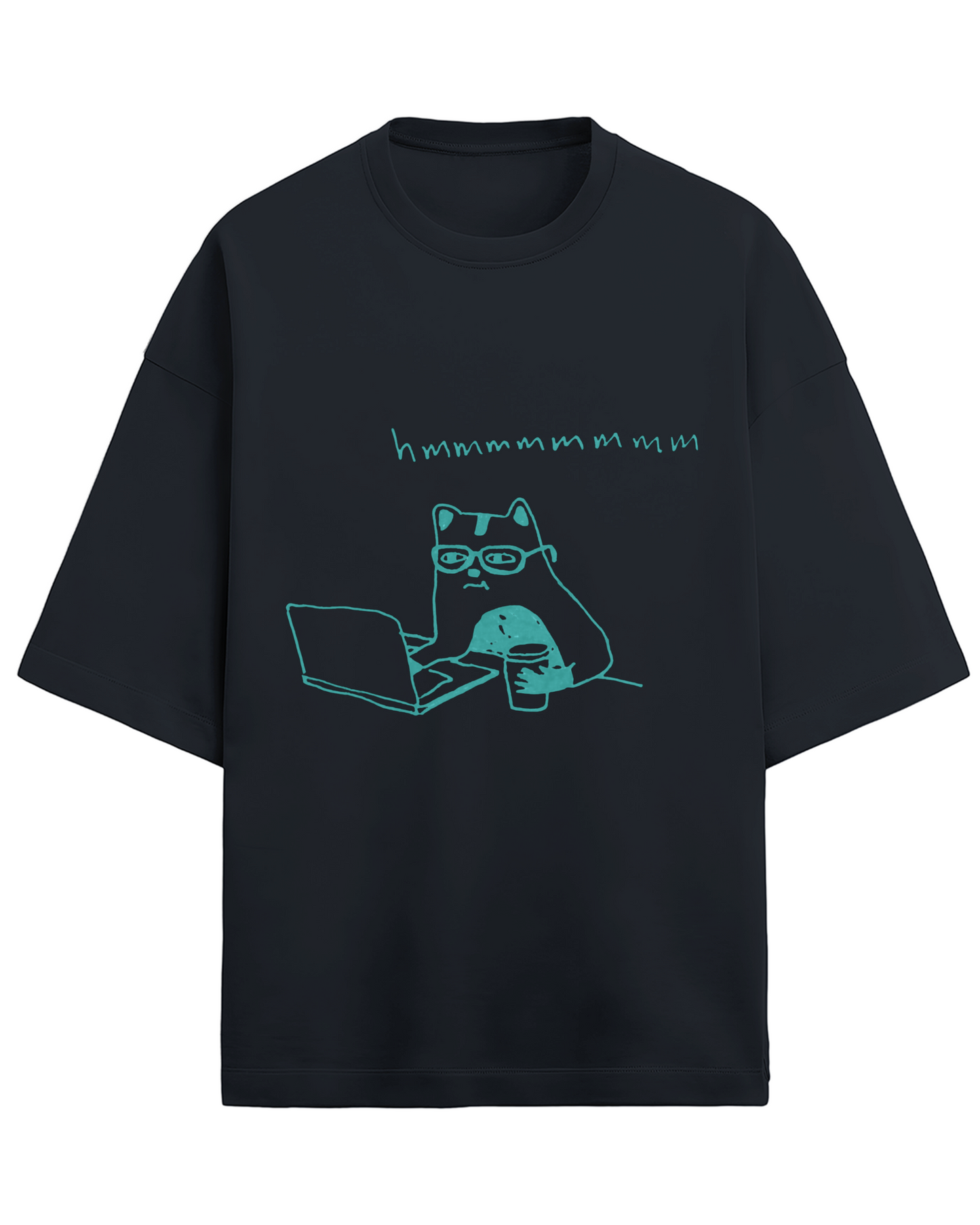 Silent Judger’s Club(Unisex Terry Oversized Tee)