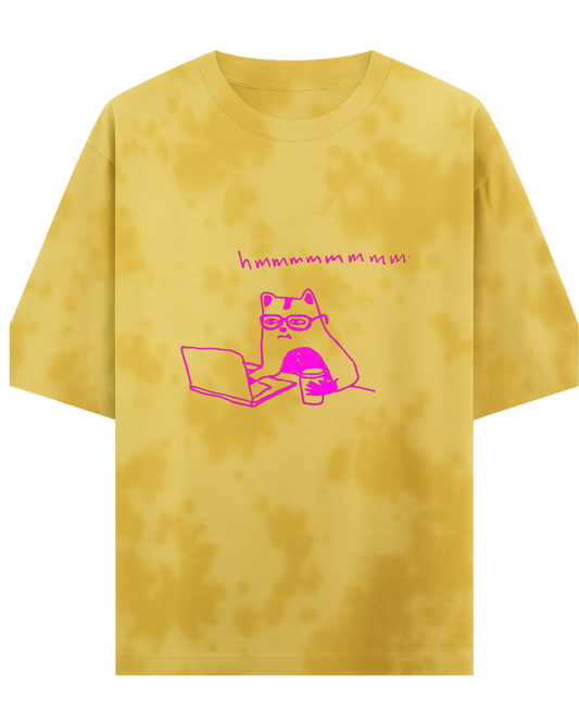 Silent Judger’s Club(Unisex Tie Dye Oversized T-Shirt)