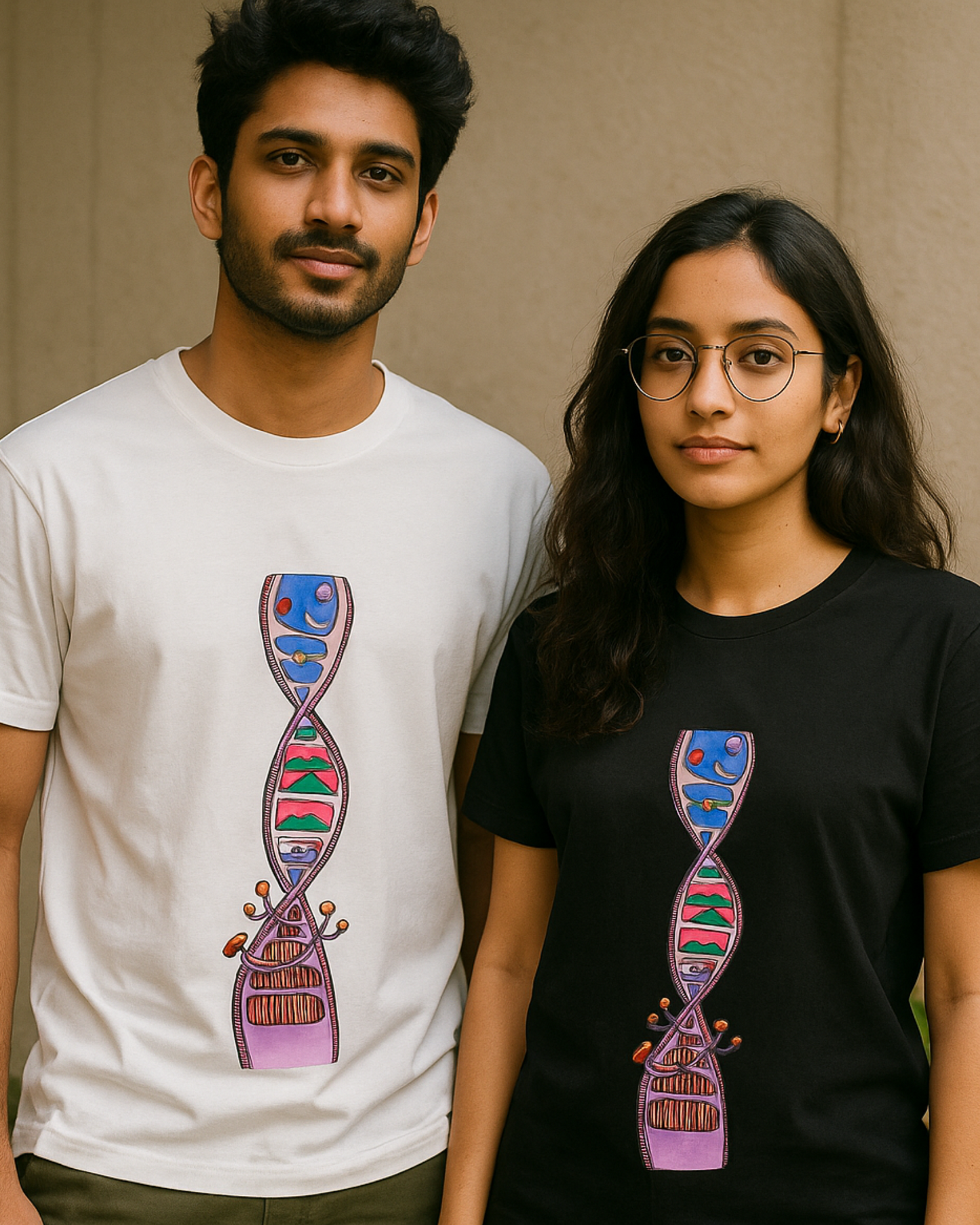 Nature Code: DNA of the Wild Tee(Unisex Oversized Classic T-Shirt)