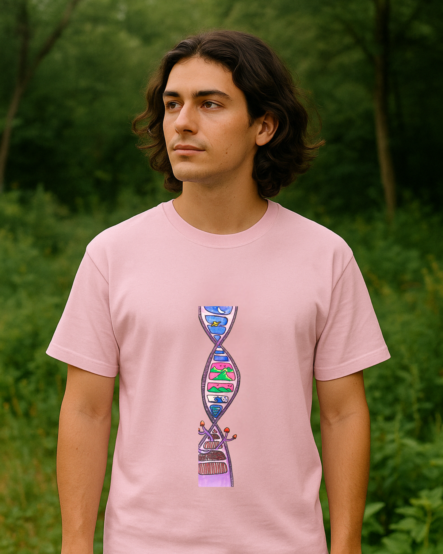 Nature Code: DNA of the Wild Tee(Unisex Oversized Classic T-Shirt)