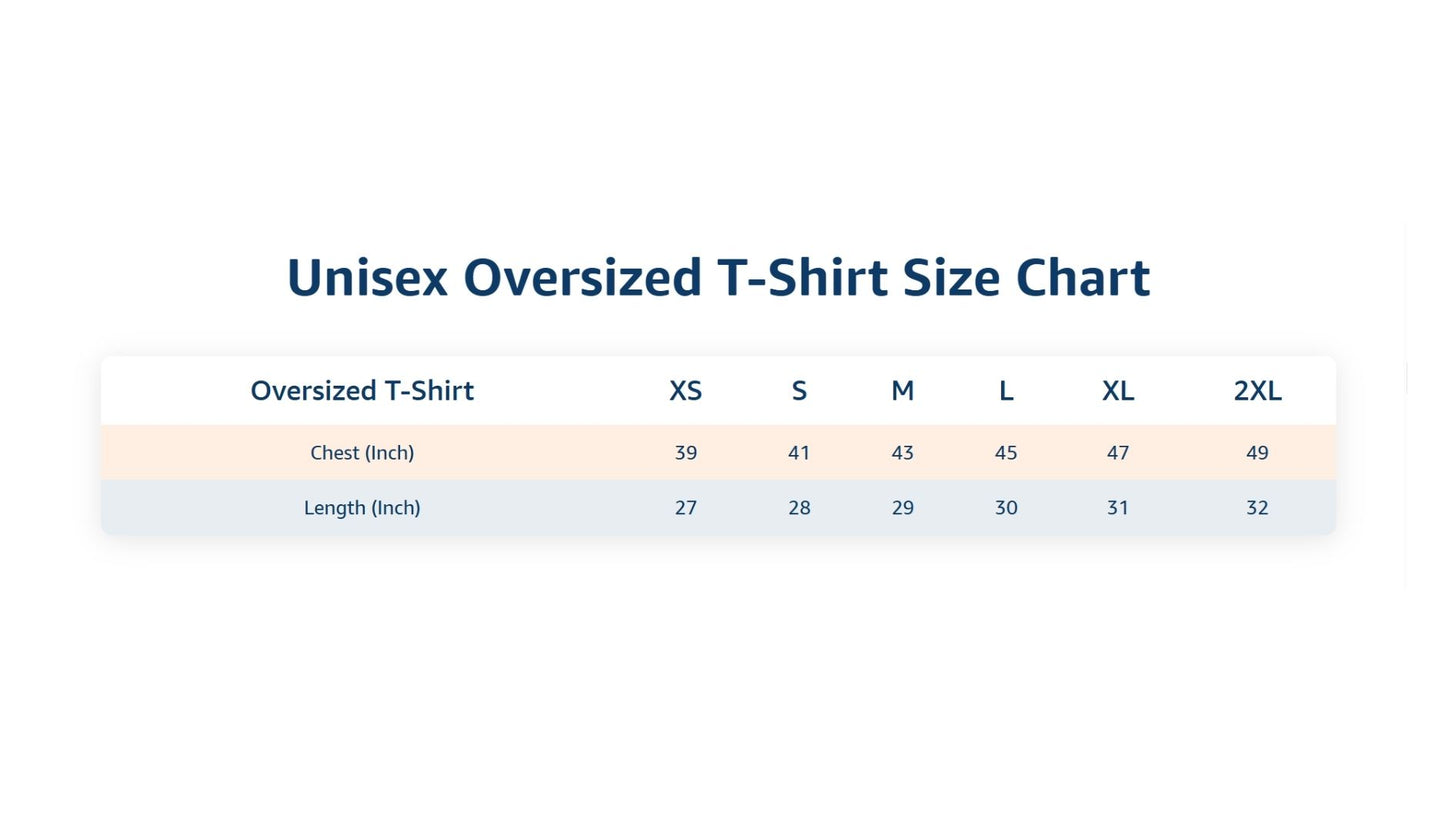 Blank Canvas- Unisex Oversized Classic T-shirt
