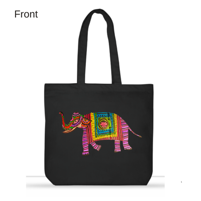 Haathi On The Go – Madhubani Tote