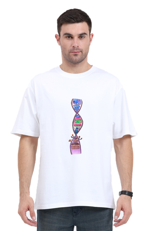Nature Code: DNA of the Wild Tee(Unisex Oversized Classic T-Shirt)