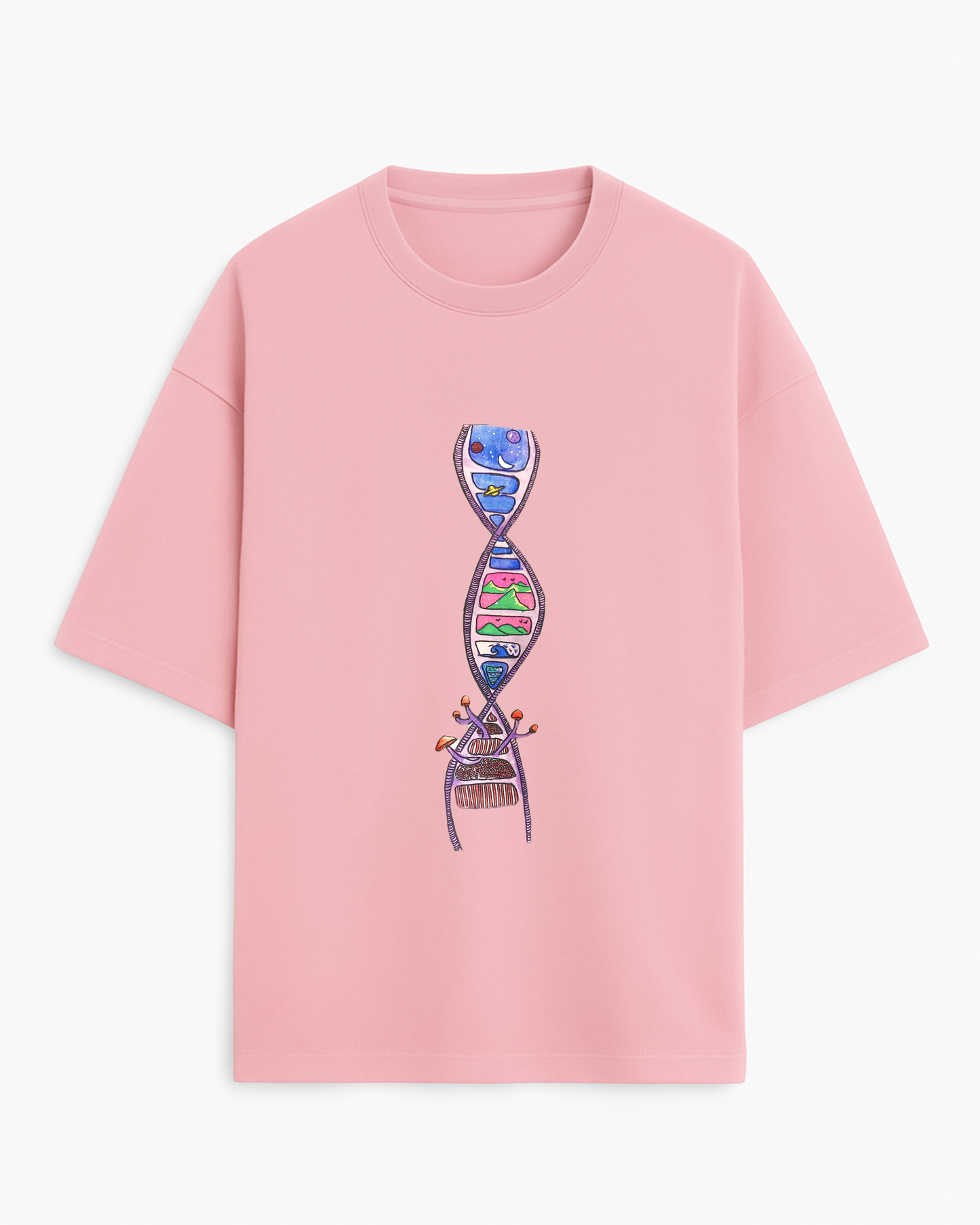 Nature Code: DNA of the Wild Tee(Unisex Oversized Classic T-Shirt)