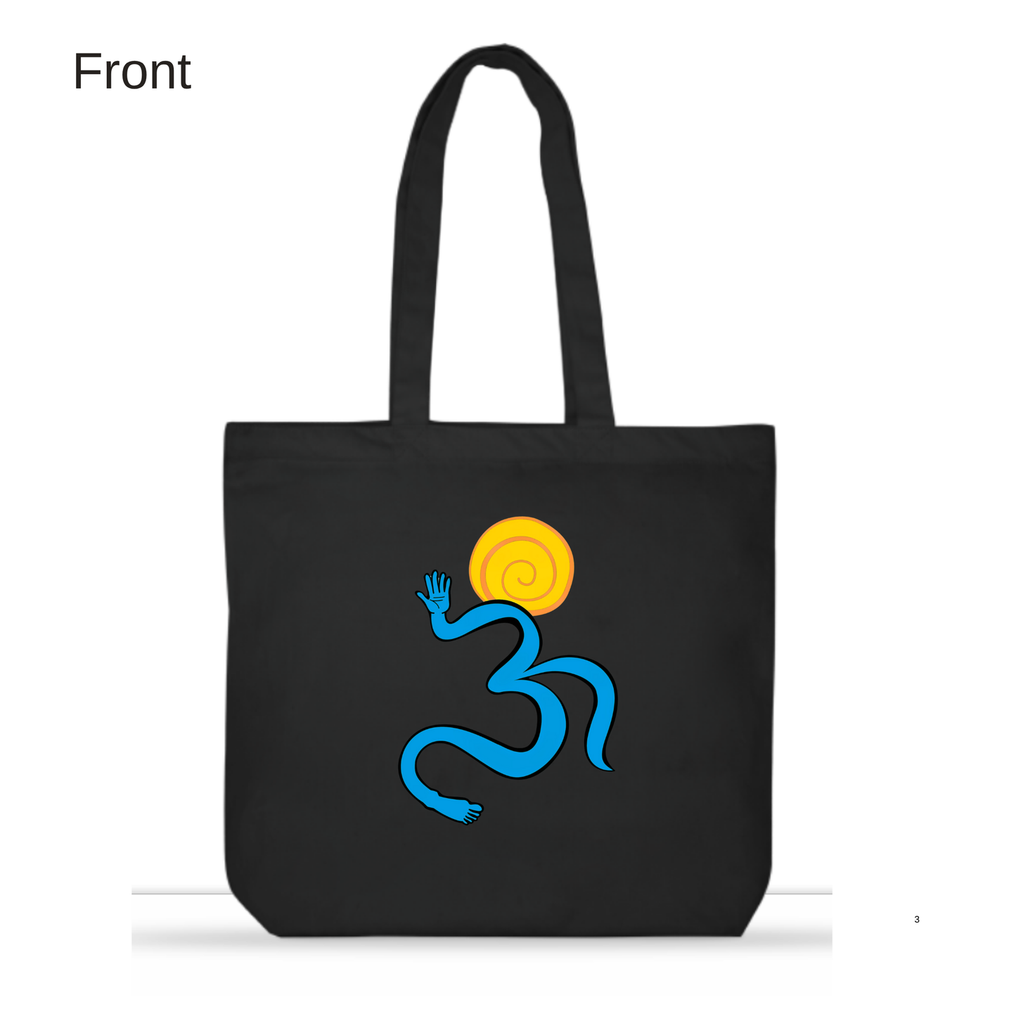 Om Spiral Tote