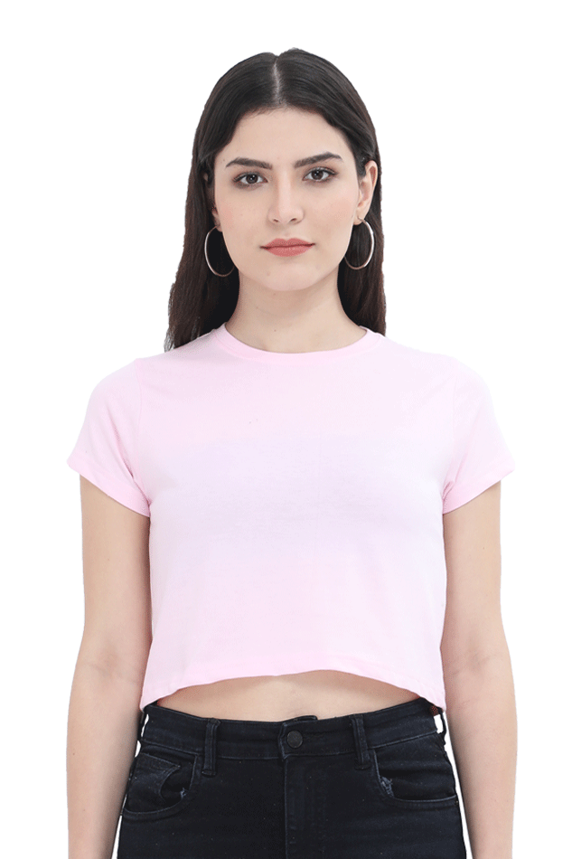 Blank Canvas-Crop Top