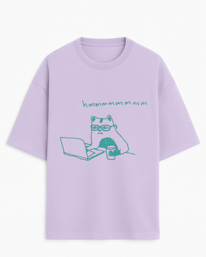 Silent Judger’s Club(Unisex Terry Oversized Tee)