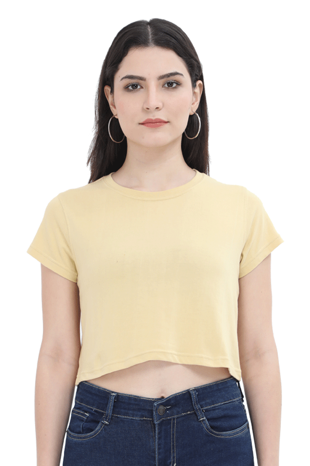 Blank Canvas-Crop Top