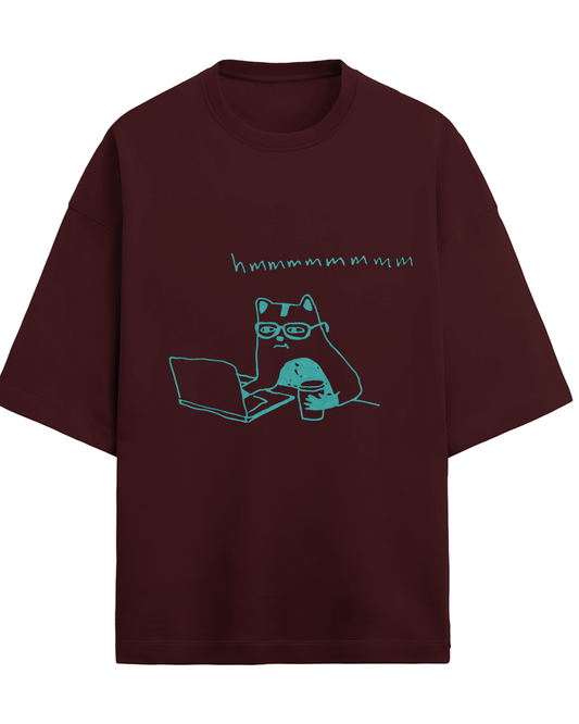 Silent Judger’s Club(Unisex Terry Oversized Tee)