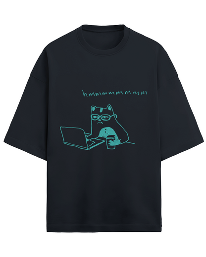 Silent Judger’s Club(Unisex Terry Oversized Tee)