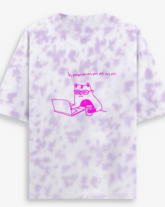 Silent Judger’s Club(Unisex Tie Dye Oversized T-Shirt)