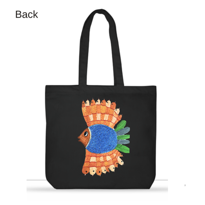 Matsya Magic – Madhubani Tote